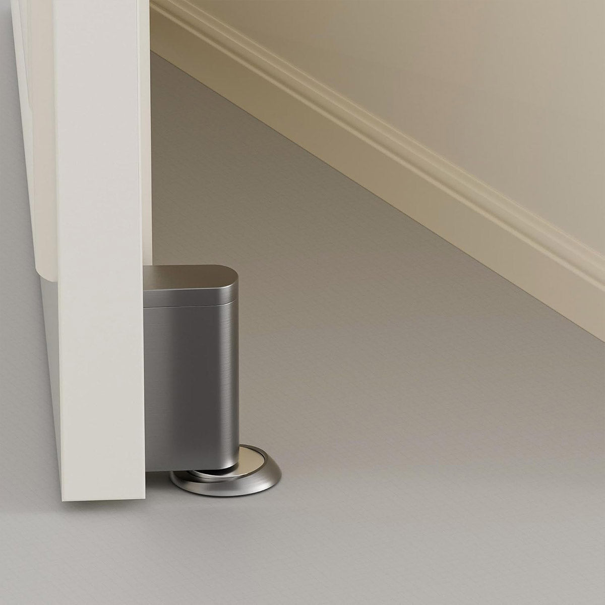 Magnetic Floor Mounted Door Stop – Durable Door Stop with Strong Magnetic Hold