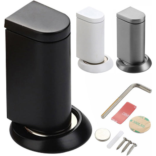 Magnetic Floor Mounted Door Stop – Durable Door Stop with Strong Magnetic Hold