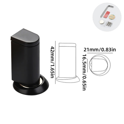 Magnetic Floor Mounted Door Stop – Durable Door Stop with Strong Magnetic Hold
