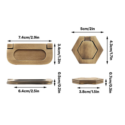 Cabinet door handles drawer handles wardrobe flush pull handle