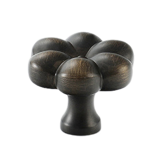 Petal Design Cabinet Knobs | Brass Drawer Pull Knobs