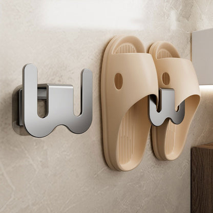 Stainless Steel Slipper Hook - Self Adhesive Wall Mount