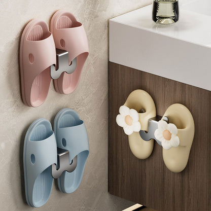 Stainless Steel Slipper Hook - Self Adhesive Wall Mount