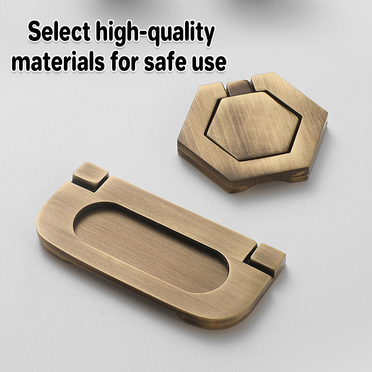 Cabinet door handles drawer handles wardrobe flush pull handle
