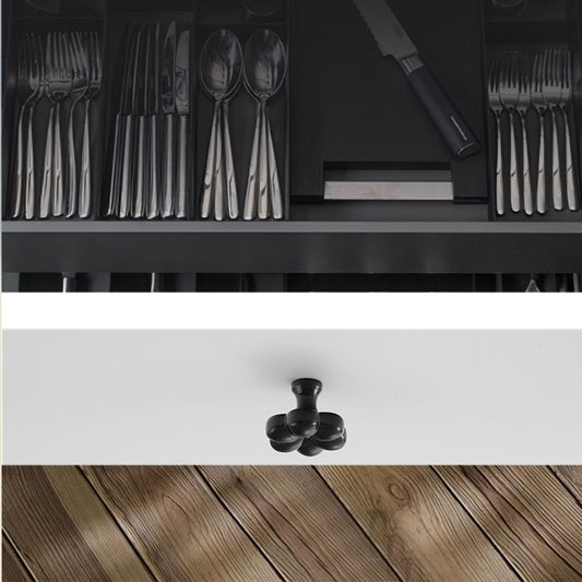 Petal Design Cabinet Knobs | Brass Drawer Pull Knobs