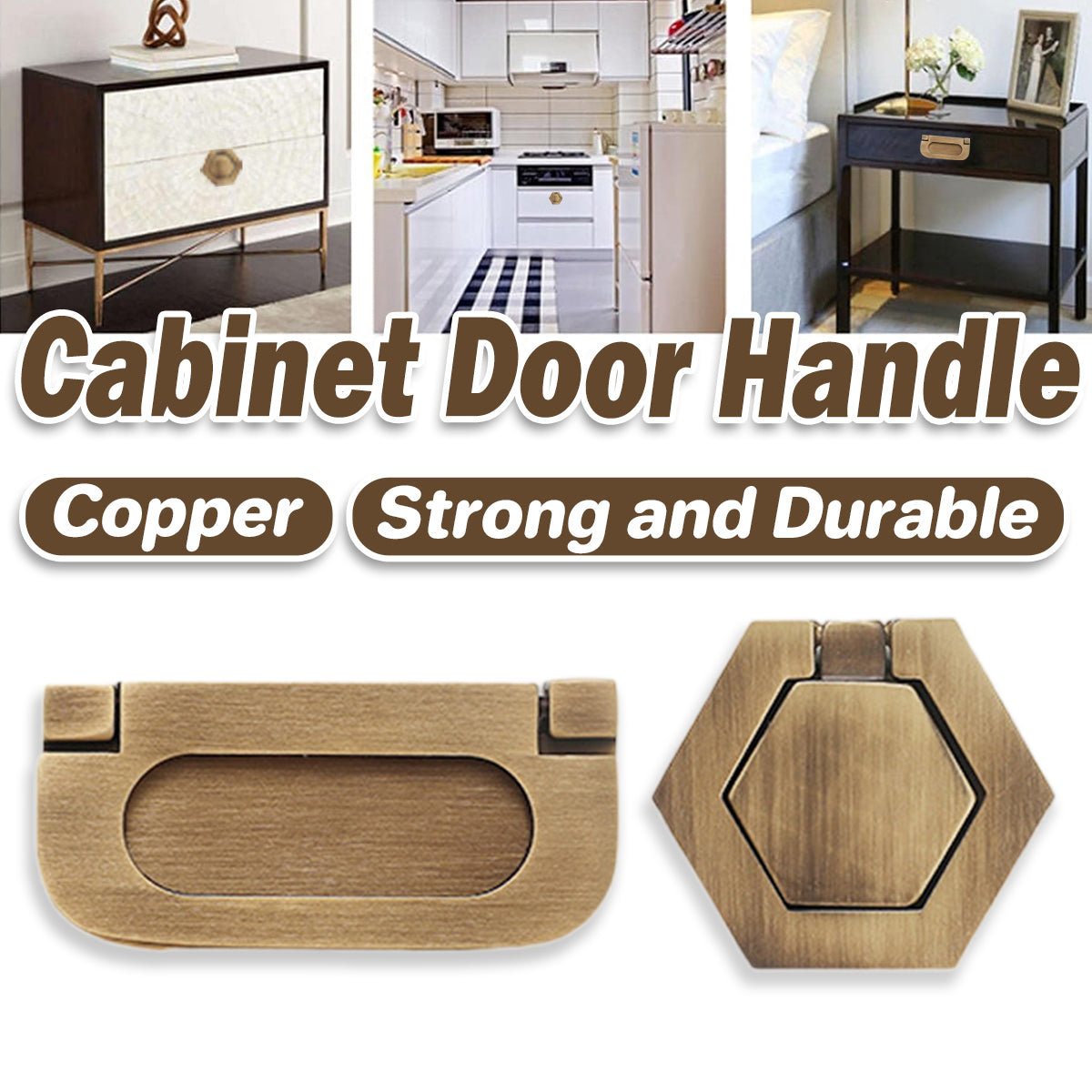 Cabinet door handles drawer handles wardrobe flush pull handle
