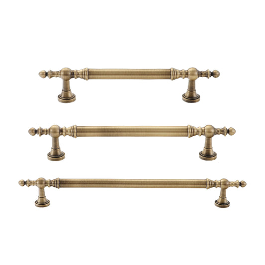 Vintage Brass Cabinet Handles – Classic Drawer Pulls for Timeless Elegance