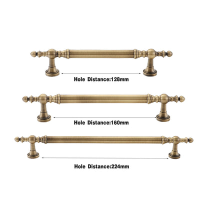 Vintage Brass Cabinet Handles – Classic Drawer Pulls for Timeless Elegance