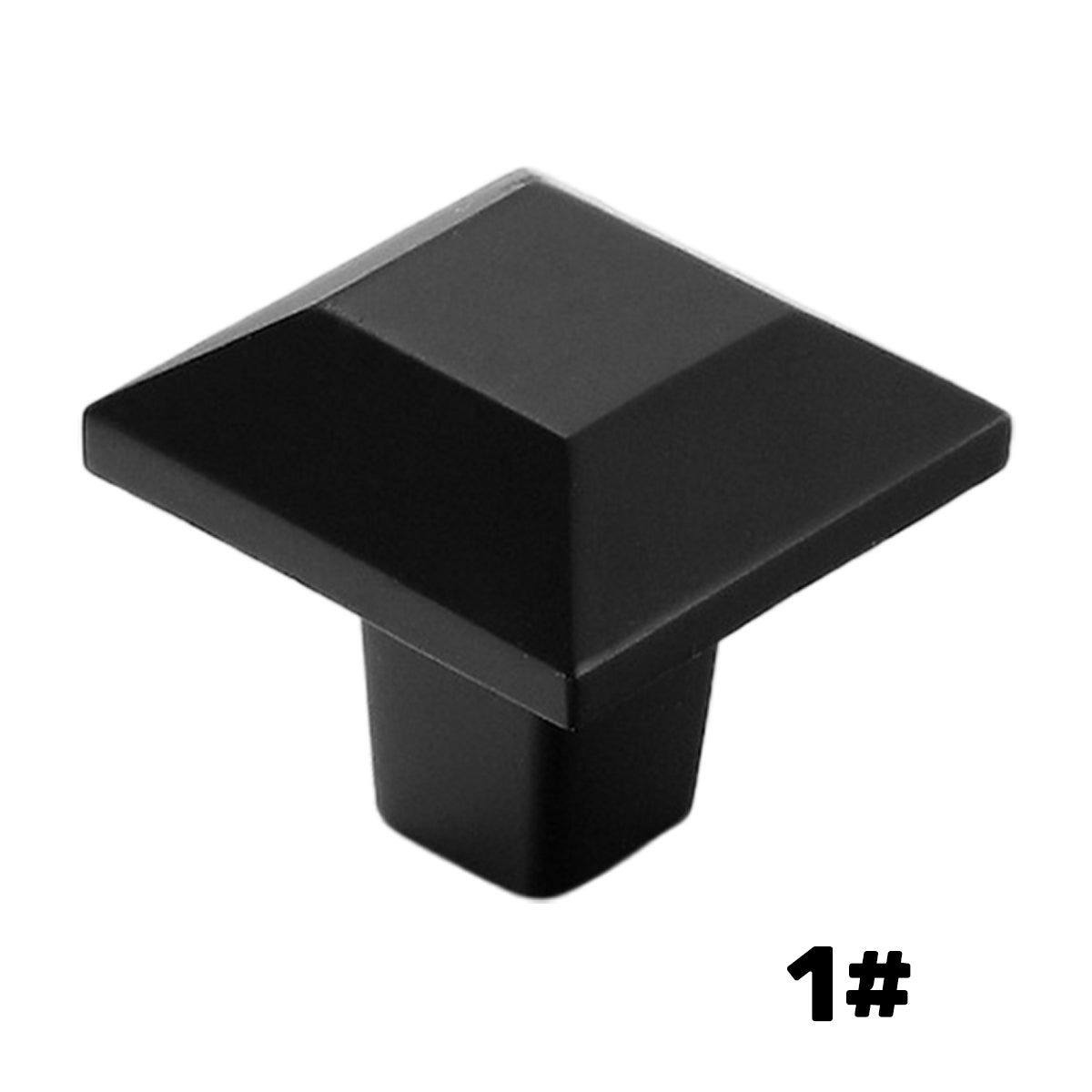 Matte Black Copper Cabinet Knobs for Drawers and Cabinets