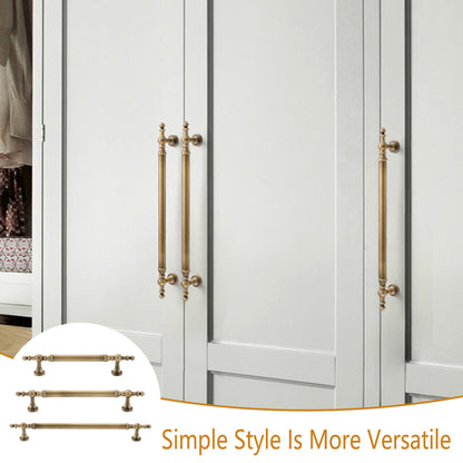 Vintage Brass Cabinet Handles – Classic Drawer Pulls for Timeless Elegance