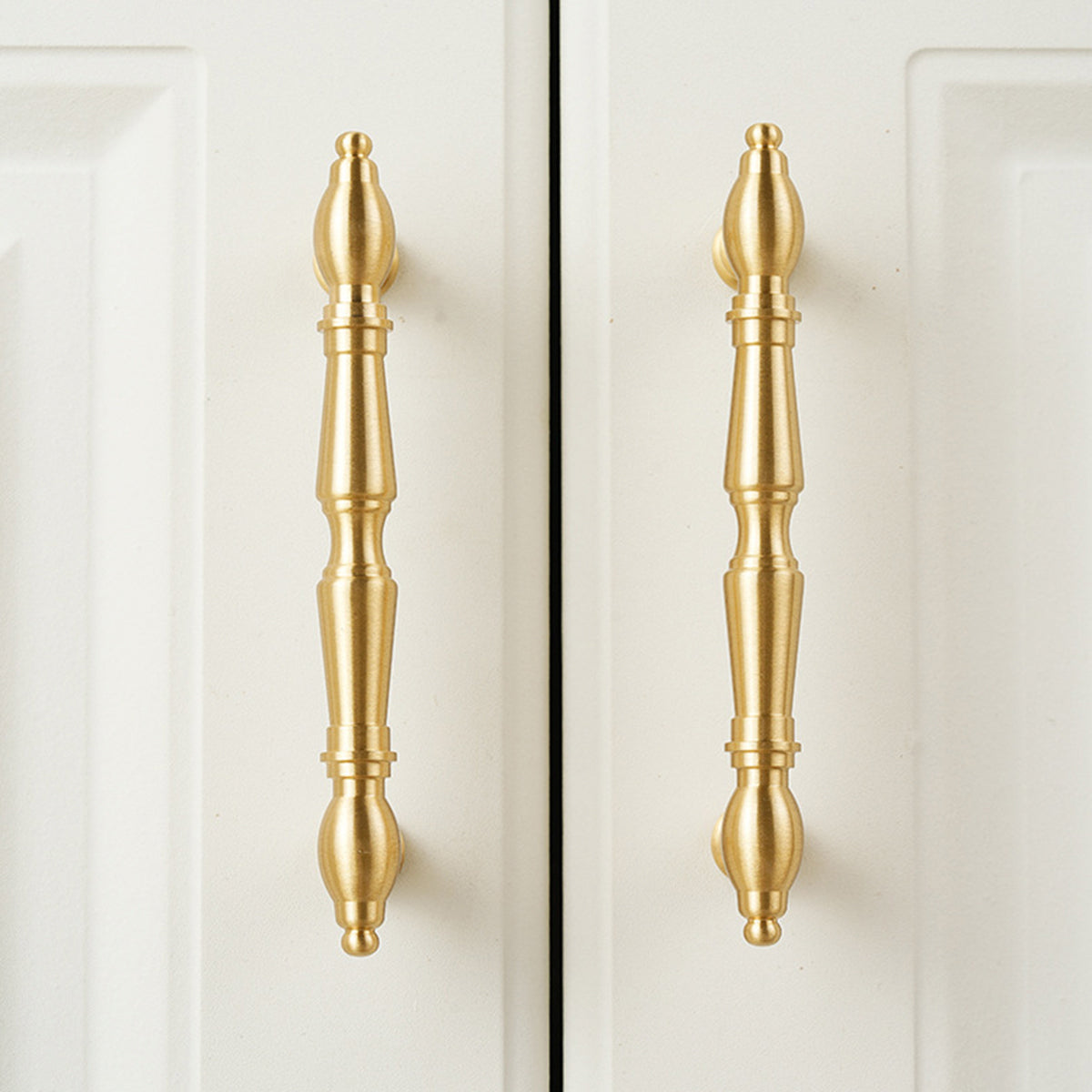Brushed Brass Cabinet Handles – Premium Brass Drawer Pull Handles & Cabinet Knobs