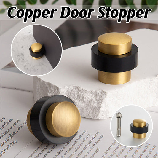 Antique Brass Floor Mounted Door Stop – Stylish and Durable Door Stops