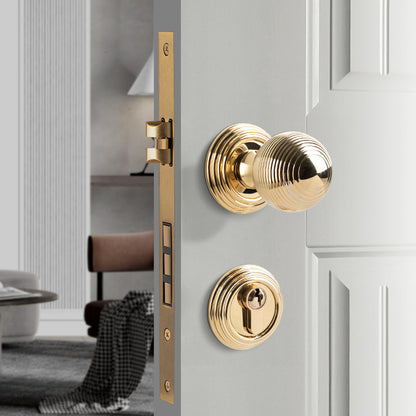 Elegant Entrance & Front Door Handles with Knobs
