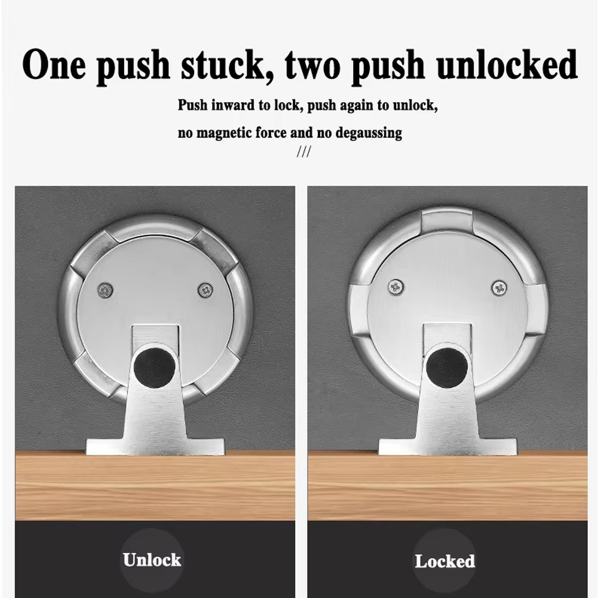 Floor Mounted Door Stop – Durable & Stylish Floor Stop for Doors